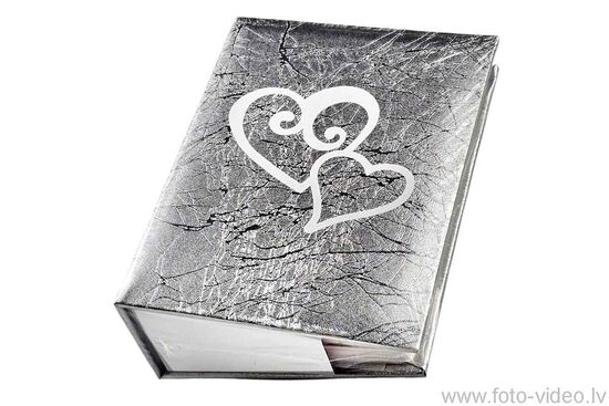 Foto albums 100 bildēm 10x15cm. Silver